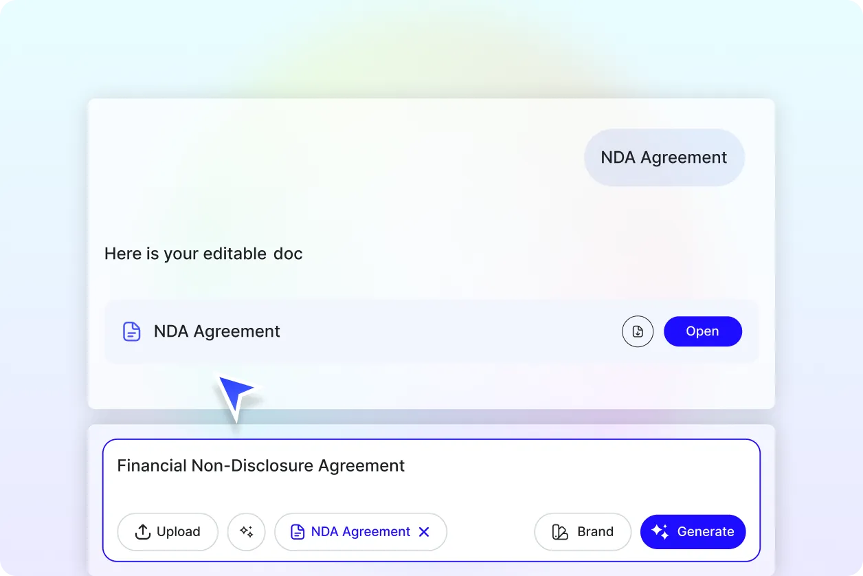 Free AI Non Disclosure Agreement Generator, Free NDA Maker Online